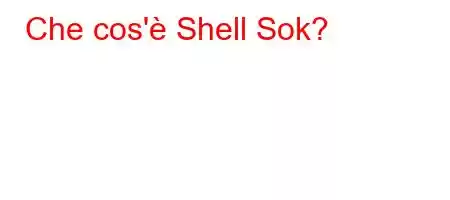 Che cos'è Shell Sok