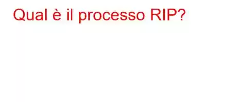 Qual è il processo RIP